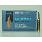 6.5x55 Swedish 139gr. S.P. (20rds) $39.95