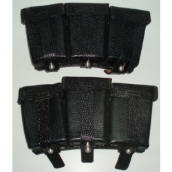 WWII German K98 Ammo Pouch, (Set of 2)