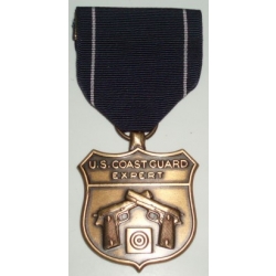 US Coast Guard Expert Pistol Shot Medal