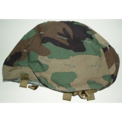 US PASGT/MICH Woodland Helmet Cover