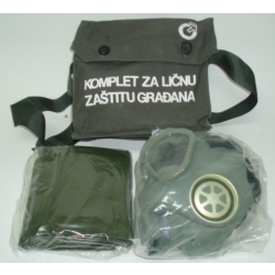 Yugo Gas Mask With Chem. Suit