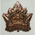 WWI CEF General Service Cap Badge, RODEN