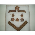 CEF 29th Vancouver Battalion Insignia Lot Of 9 Pcs.