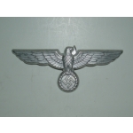 Army Visor Cap Eagle, Metal, (orig)