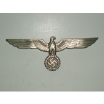 Kriegsmarine Officer's Metal Breast Eagle, (orig)