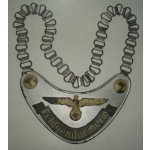 Army "FELDGENDARMERIE" Gorget With Chain, (orig)