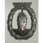 Kriegsmarine Mine Sweeper Badge, Schwerin, (orig)