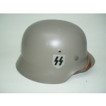 WWII German M35 Waffen SS Helmet, Refurbished, (orig)