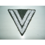 Army/Waffen SS Rank Chevron, Field Grey, (orig)