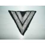 Army/Waffen SS Rank Chevron On Dark Green, (orig)