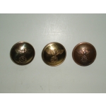 Reichsbahn Tunic Buttons, (Lot of 3) orig